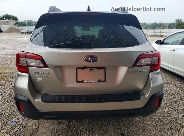 4S4BSANC6J3222940 2018 SUBARU OUTBACK Бежевый Вид сзади