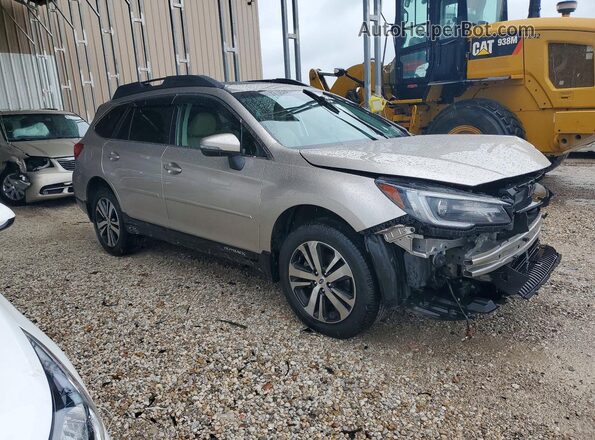 4S4BSANC6J3222940 2018 SUBARU OUTBACK Бежевый Передняя правая четверть