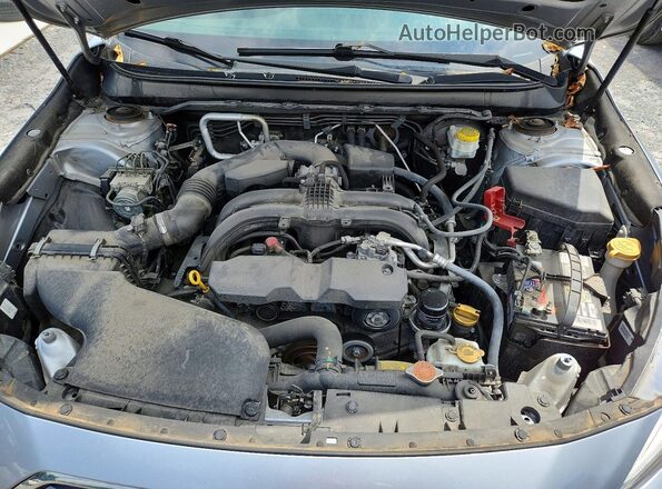 4S4BSANC6K3244213 2019 SUBARU OUTBACK Silver Widok komory silnika