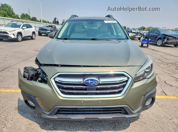 4S4BSANC6K3360186 2019 SUBARU OUTBACK Green Vista frontal