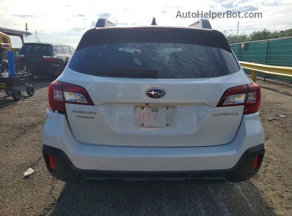 4S4BSANC6K3360298 2019 SUBARU OUTBACK Белый Вид сзади