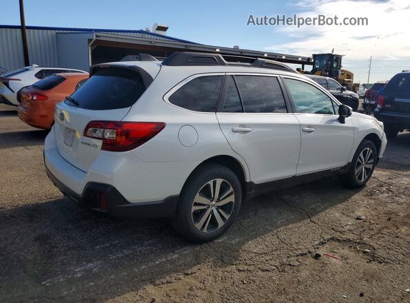 4S4BSANC6K3360298 2019 SUBARU OUTBACK Белый Задняя правая четверть