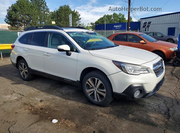 4S4BSANC6K3360298 2019 SUBARU OUTBACK Белый Передняя правая четверть