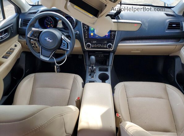 4S4BSANC6K3360298 2019 SUBARU OUTBACK Белый Вид панели приборов