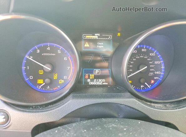 4S4BSANC6K3360298 2019 SUBARU OUTBACK Белый Вид щитка приборов
