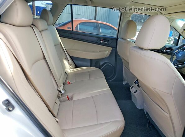 4S4BSANC6K3360298 2019 SUBARU OUTBACK Белый Вид задних сидений