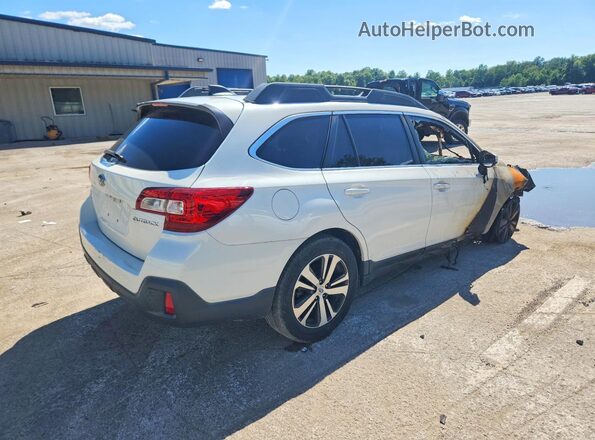 4S4BSANC6K3362472 2019 SUBARU OUTBACK Белый Задняя правая четверть