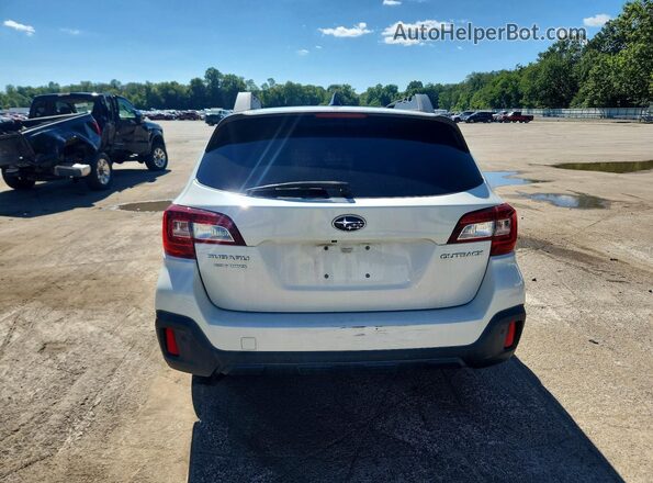 4S4BSANC6K3362472 2019 SUBARU OUTBACK Белый Вид сзади
