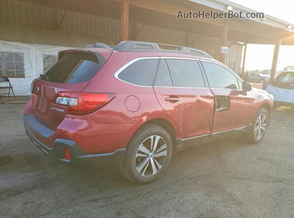 4S4BSANC6K3389638 2019 SUBARU OUTBACK Темно-бордовый Задняя правая четверть
