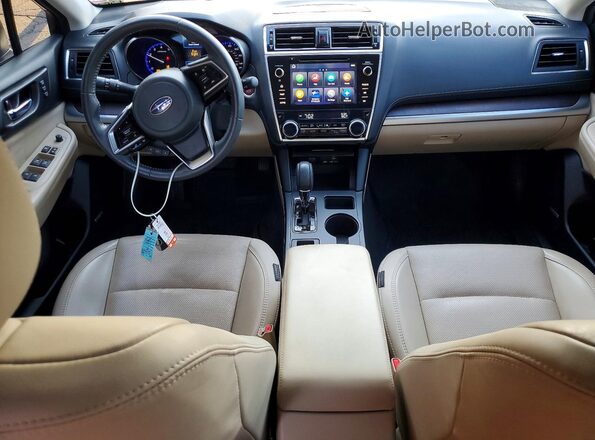 4S4BSANC6K3389638 2019 SUBARU OUTBACK Темно-бордовый Вид панели приборов