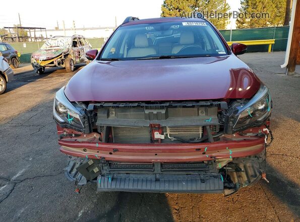 4S4BSANC6K3389638 2019 SUBARU OUTBACK Темно-бордовый Вид спереди