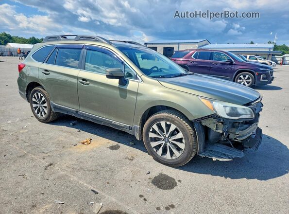 4S4BSANC7G3328905 2016 SUBARU OUTBACK Green Передня права чверть