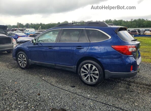 4S4BSANC7H3216056 2017 SUBARU OUTBACK Blue Tył lewy