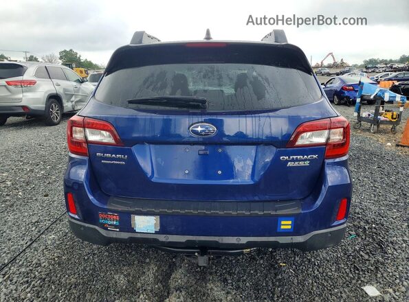 4S4BSANC7H3216056 2017 SUBARU OUTBACK Blue Widok z tyłu