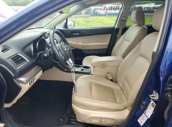 4S4BSANC7H3216056 2017 SUBARU OUTBACK Blue Widok wnętrza z przodu