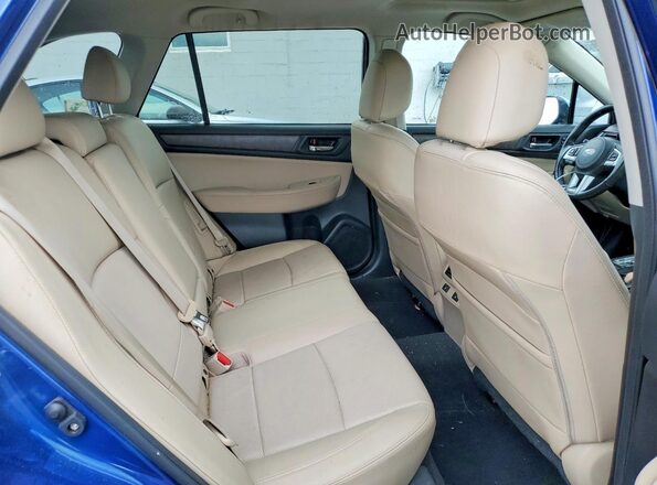4S4BSANC7H3216056 2017 SUBARU OUTBACK Blue Widok wnętrza z tyłu