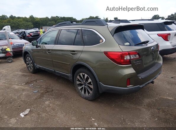 4S4BSANC7H3228188 2017 SUBARU OUTBACK Green უკანა მარცხენა
