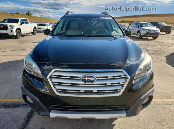 4S4BSANC7H3234587 2017 SUBARU OUTBACK Black წინა ხედი