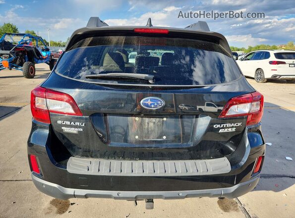 4S4BSANC7H3234587 2017 SUBARU OUTBACK Black უკანა ხედი