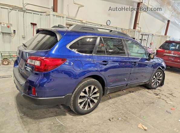 4S4BSANC7H3322555 2017 SUBARU OUTBACK Blue Tył prawy
