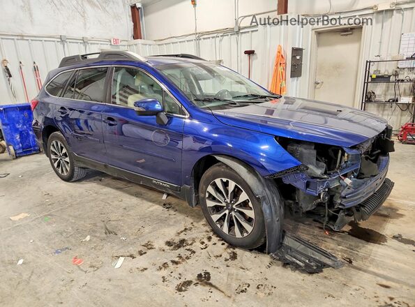 4S4BSANC7H3322555 2017 SUBARU OUTBACK Blue Przód prawy