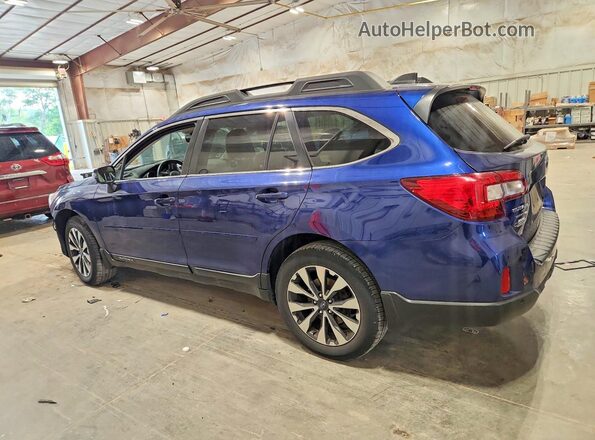 4S4BSANC7H3322555 2017 SUBARU OUTBACK Blue Tył lewy