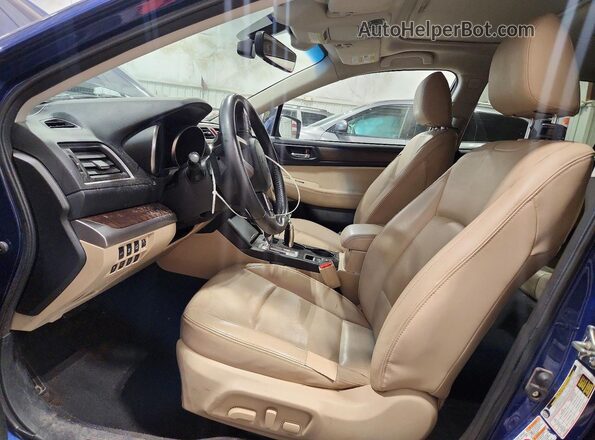 4S4BSANC7H3322555 2017 SUBARU OUTBACK Blue Widok wnętrza z przodu