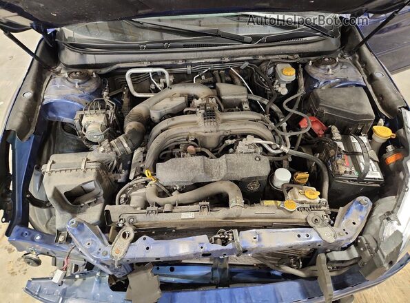 4S4BSANC7H3322555 2017 SUBARU OUTBACK Blue Widok komory silnika