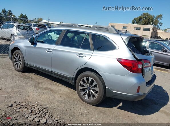 4S4BSANC7H3373604 2017 SUBARU OUTBACK Silver Задня ліва чверть