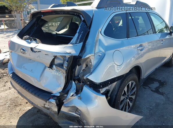 4S4BSANC7H3373604 2017 SUBARU OUTBACK Silver Вид спереду
