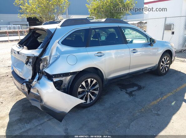 4S4BSANC7H3373604 2017 SUBARU OUTBACK Silver Задня права чверть