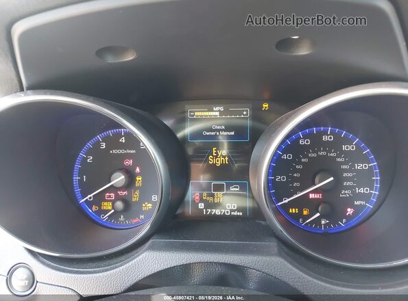4S4BSANC7H3373604 2017 SUBARU OUTBACK Silver Вид задніх сидінь