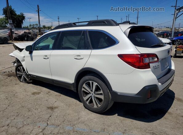 4S4BSANC7J3244252 2018 SUBARU OUTBACK Белый Задняя левая четверть