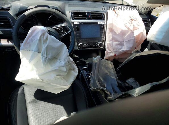 4S4BSANC7J3244252 2018 SUBARU OUTBACK Белый Вид панели приборов