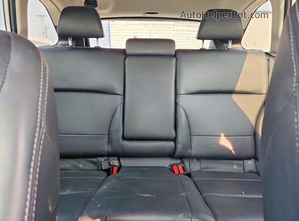 4S4BSANC7K3358396 2019 SUBARU OUTBACK White Rear seats view