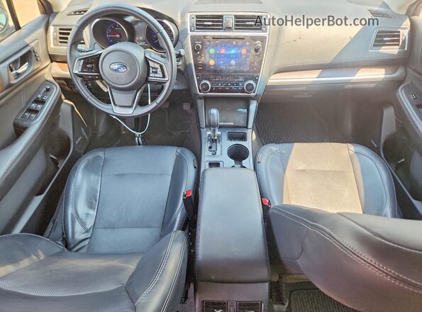 4S4BSANC7K3360312 2019 SUBARU OUTBACK Gray წინა პანელის ხედი