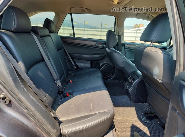 4S4BSANC7K3360312 2019 SUBARU OUTBACK Gray უკანა სალონის ხედი