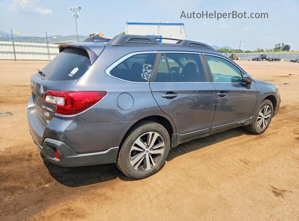 4S4BSANC7K3360312 2019 SUBARU OUTBACK Gray უკანა მარჯვენა