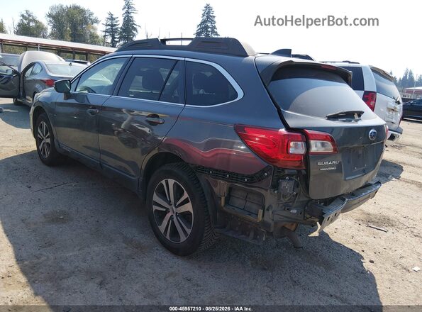 4S4BSANC7K3361072 2019 SUBARU OUTBACK Серый Задняя левая четверть