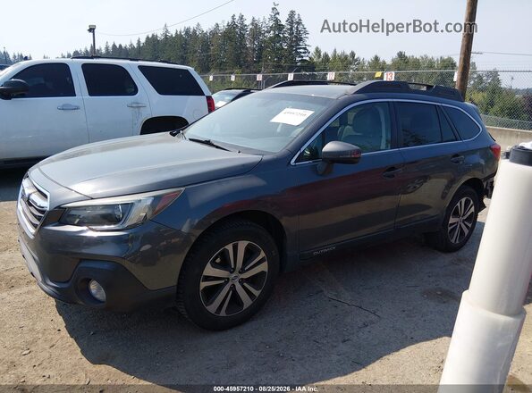 4S4BSANC7K3361072 2019 SUBARU OUTBACK Серый Передняя левая четверть