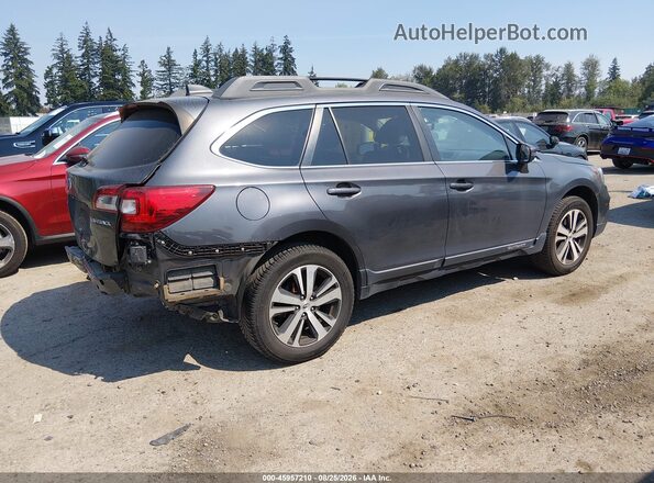 4S4BSANC7K3361072 2019 SUBARU OUTBACK Серый Задняя правая четверть