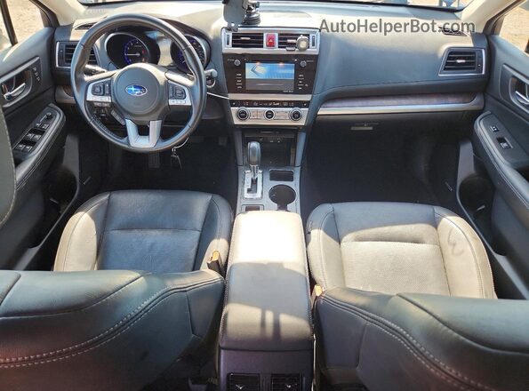 4S4BSANC8G3312535 2016 SUBARU OUTBACK Gray Widok deski rozdzielczej