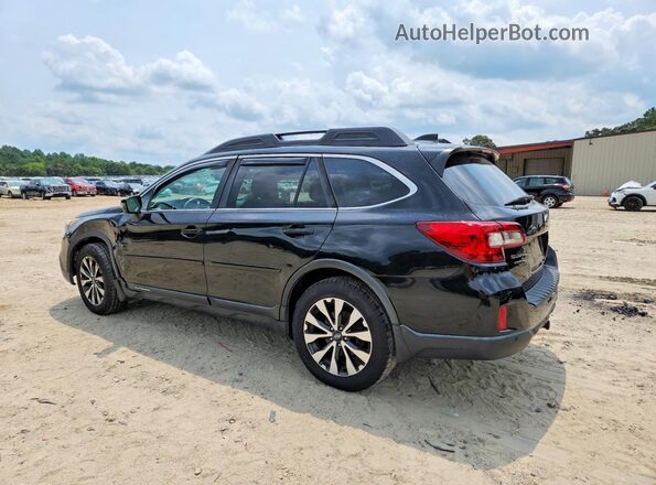 4S4BSANC8H3300810 2017 SUBARU OUTBACK Черный Задняя левая четверть