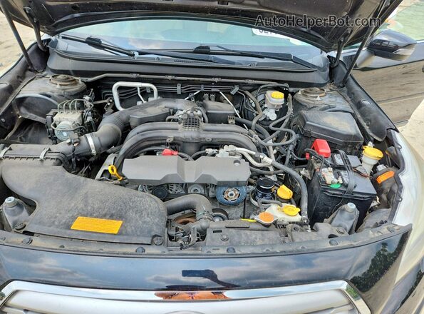 4S4BSANC8H3300810 2017 SUBARU OUTBACK Черный Вид подкапотного пространства
