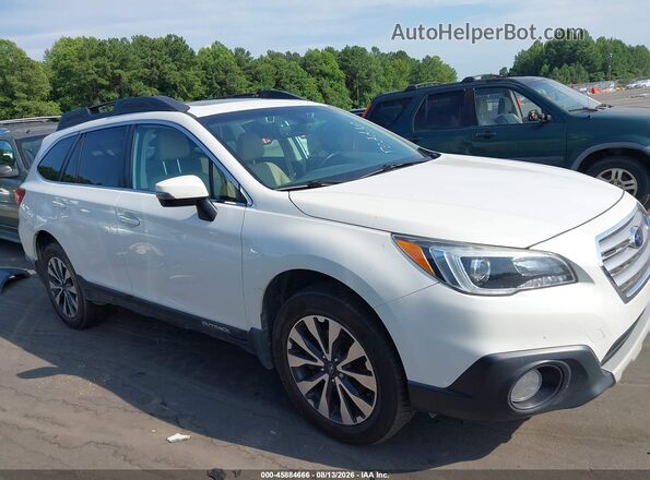 4S4BSANC8H3312746 2017 SUBARU OUTBACK White Սալոնի հետևի տեսք