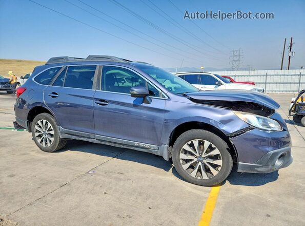 4S4BSANC8H3340644 2017 SUBARU OUTBACK Серый Передняя правая четверть