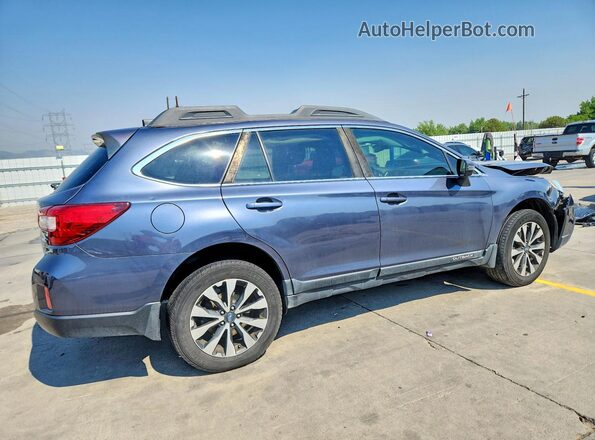 4S4BSANC8H3340644 2017 SUBARU OUTBACK Серый Задняя правая четверть