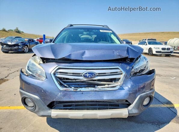 4S4BSANC8H3340644 2017 SUBARU OUTBACK Серый Вид спереди