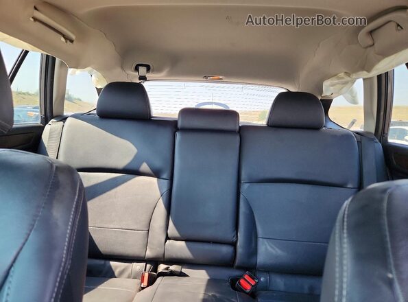 4S4BSANC8H3340644 2017 SUBARU OUTBACK Серый Вид задних сидений