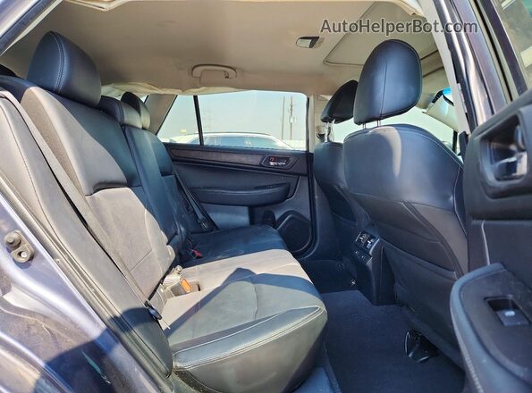 4S4BSANC8H3340644 2017 SUBARU OUTBACK Серый Вид задней части салона